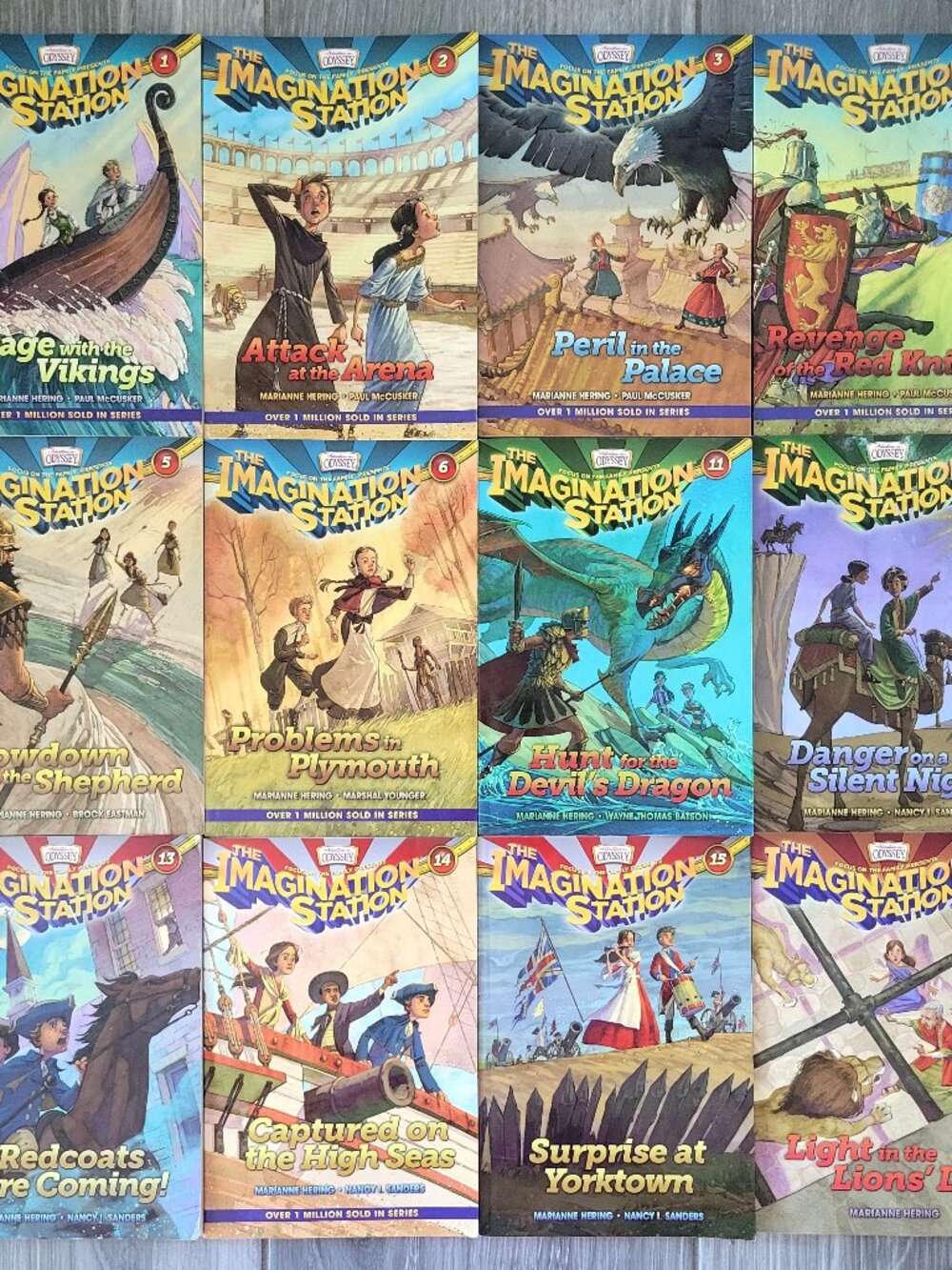 THE IMAGINATION STATION CHAPTER BOOK SER. # 1-19 ADVENTURES IN ODYSSEY HISTORY